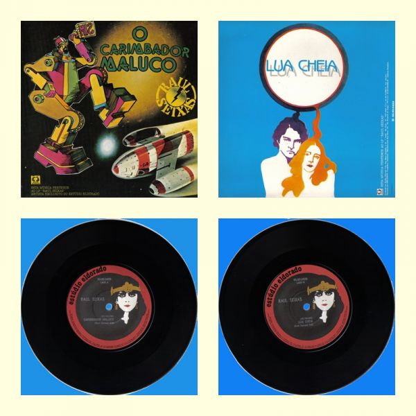RAUL SEIXAS (COMPACTO: CARIMBADOR MALUCO/LUA CHEIA) - 1983